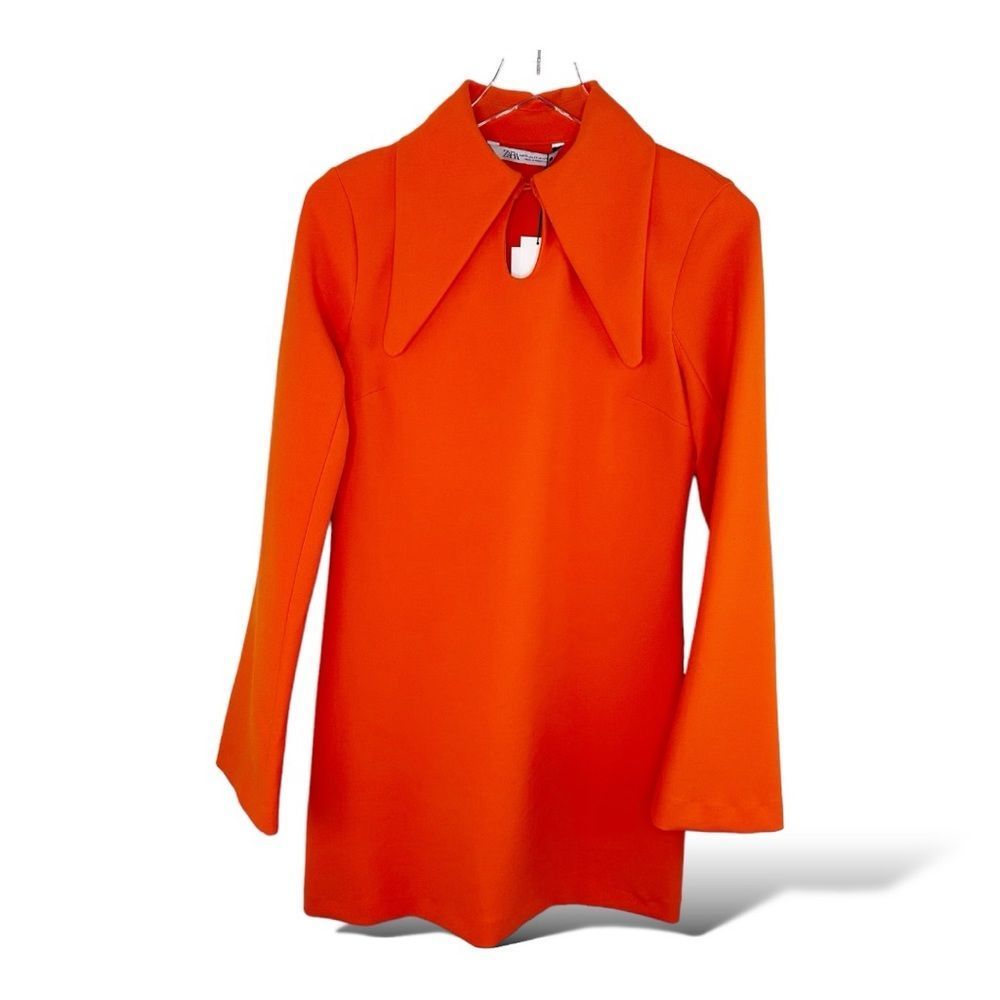 Zara Orange Mini Dress